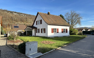 Umbauprozess eines Einfamilienhauses – Bestand